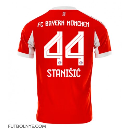 Camiseta Bayern Munich Josip Stanisic #44 Primera Equipación 2025-26 manga corta